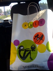 This happy bag is full of goodies purchased at 7A!